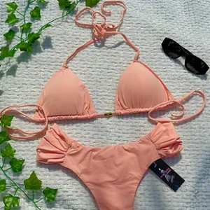 Bikini Size L Peach