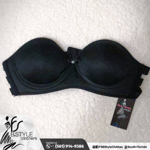 Black Strapless Bra Piece price: U$ 20,00 Size S