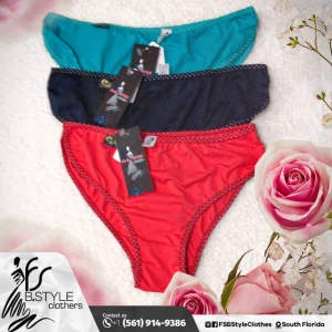 Green + Black XL Red L Bikini Underwear Piece Price: U$ 8,00 Green and Back XL / Red L