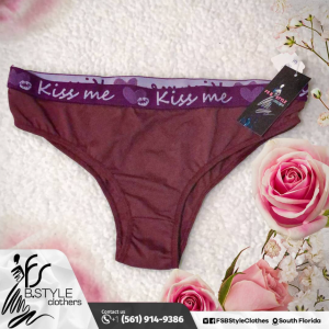 Maroon Kiss Me Bikini Underwear Piece price: U$ 8,00 Size XL