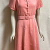 Dress Size M Pink Solid Color