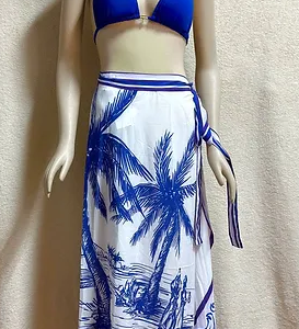 Skirt for all Occasions Navy + White Tropical Size M