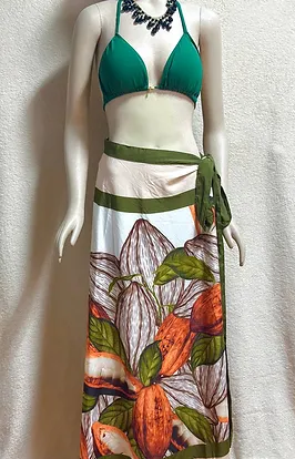 Skirt for all Occasions  Coco + Multicolor Pattern Size M